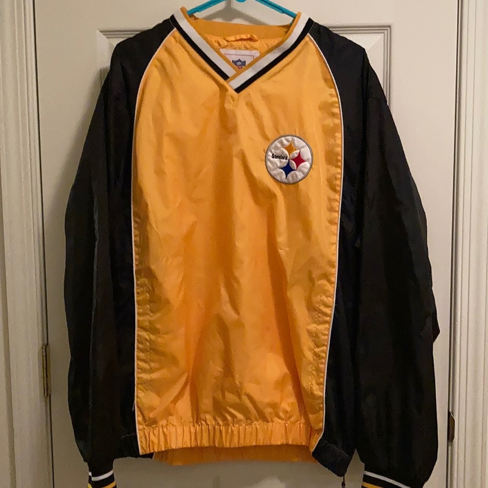 NFL Branded Steelers Windbreaker (size M)
